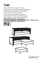 Habitat Tedd 827113 Manual preview