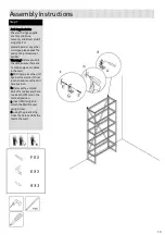 Preview for 10 page of Habitat TILDA BOOKSHELF Assembly Instructions Manual