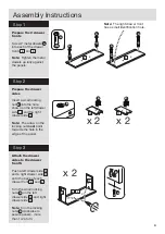 Preview for 5 page of Habitat Venice 450/9071 Assembly Instructions Manual