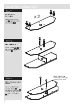 Preview for 8 page of Habitat Venice 450/9071 Assembly Instructions Manual