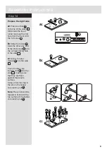 Preview for 9 page of Habitat Venice 450/9071 Assembly Instructions Manual