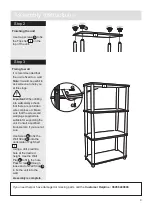 Preview for 5 page of Habitat Verona 609/5095 Assembly Instructions Manual