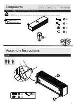 Preview for 3 page of Habitat VERONA AV LARGE VERO-AVL-SS20-A Assembly Instructions