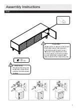 Preview for 4 page of Habitat VERONA AV LARGE VERO-AVL-SS20-A Assembly Instructions