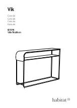 Habitat Vik 821390 Manual preview