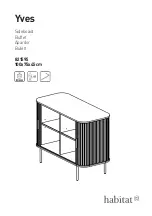 Habitat Yves 821595 Manual preview