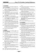 Preview for 4 page of HABONIM 77 Series Operating Maintenance Installation