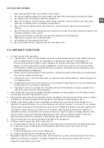 Предварительный просмотр 9 страницы HABYS 17l Instruction Manual & Warranty