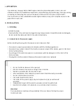 Предварительный просмотр 9 страницы HABYS Agila 2 Instruction Manual