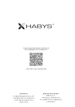 Предварительный просмотр 20 страницы HABYS evero V4 Instruction Manual And Warranty