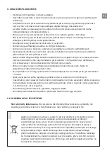 Предварительный просмотр 5 страницы HABYS SONOMA Instruction Manual