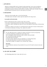 Предварительный просмотр 9 страницы HABYS SONOMA Instruction Manual