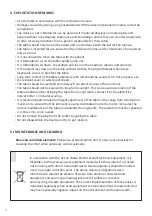 Предварительный просмотр 12 страницы HABYS SONOMA Instruction Manual