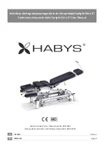 Предварительный просмотр 1 страницы HABYS Upright Chiro Z7 User Manual