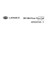 Preview for 1 page of HACH LANGE DR 3900 Quick Reference Manual