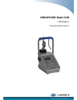 HACH LANGE ORBISPHERE 3650 User Manual preview