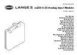 HACH LANGE sc200 4-20 User Manual preview