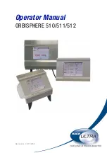 Preview for 1 page of Hach Ultra ORBISPHERE 510 Operator'S Manual