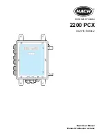 Hach 2200 PCX Basic User Manual preview