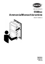 Hach 5500sc Installation Manual preview