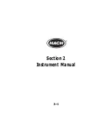 Preview for 73 page of Hach 59530-16 Instruction Manual