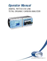 Hach ANATEL PAT700 Operator'S Manual preview