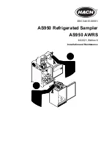 Hach AS950 AWRS Installation And Maintenance Manual preview