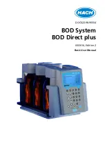 Hach BOD Direct plus Basic User Manual preview