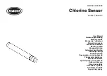 Hach Chlorine Sensor User Manual предпросмотр