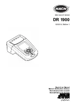 Preview for 1 page of Hach DR 1900 Basic User Manual