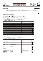 Preview for 4 page of Hach Dr Lange LCK 529 Programming Instructions Manual