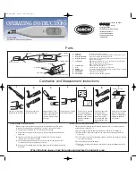 Hach H125 Operating Instructions preview