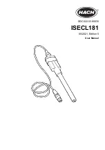 Hach ISECL181 User Manual preview