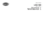 Preview for 1 page of Hach LANGE LOC 100 Basic User Manual