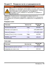 Preview for 73 page of Hach LPV445.99.02110 User Manual