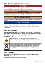 Предварительный просмотр 75 страницы Hach LPV445.99.09110 User Manual