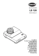 Hach LS 120 User Manual preview