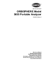 Hach ORBISPHERE 3655 User Manual preview