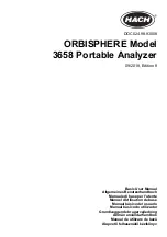 Hach ORBISPHERE 3658 Basic User Manual preview