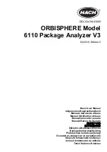 Preview for 1 page of Hach ORBISPHERE 6110 User Manual