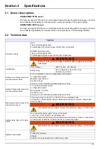 Предварительный просмотр 12 страницы Hach ORBISPHERE K-M1100 User Manual