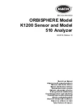 Hach ORBISPHERE K1200 Basic User Manual предпросмотр