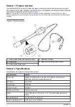 Предварительный просмотр 5 страницы Hach PHC201 User Manual