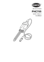 Hach PHC705 User Manual предпросмотр