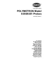 Предварительный просмотр 1 страницы Hach POLYMETRON 8350 User Manual