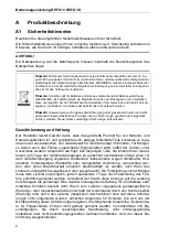 Preview for 4 page of Hach REFO 3 Operating Instructions Manual