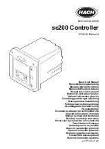 Hach sc200 Basic User Manual preview