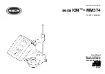 Hach sensION+ MM374 User Manual preview