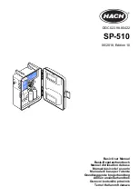 Предварительный просмотр 1 страницы Hach SP-510 Basic User Manual