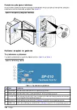 Предварительный просмотр 180 страницы Hach SP-510 Basic User Manual